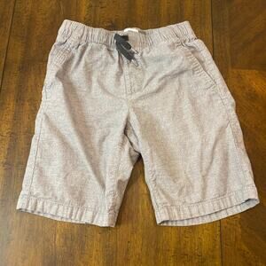 Old navy boys shorts size L 10-12 grey elastic waist